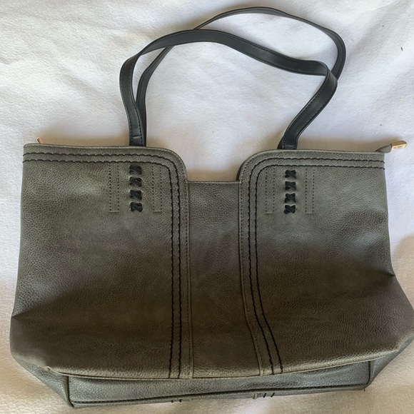 Montana West Tote Bag Top Handle Satchel Purse  Shoulder Gray Womens Western - Picture 2 of 13